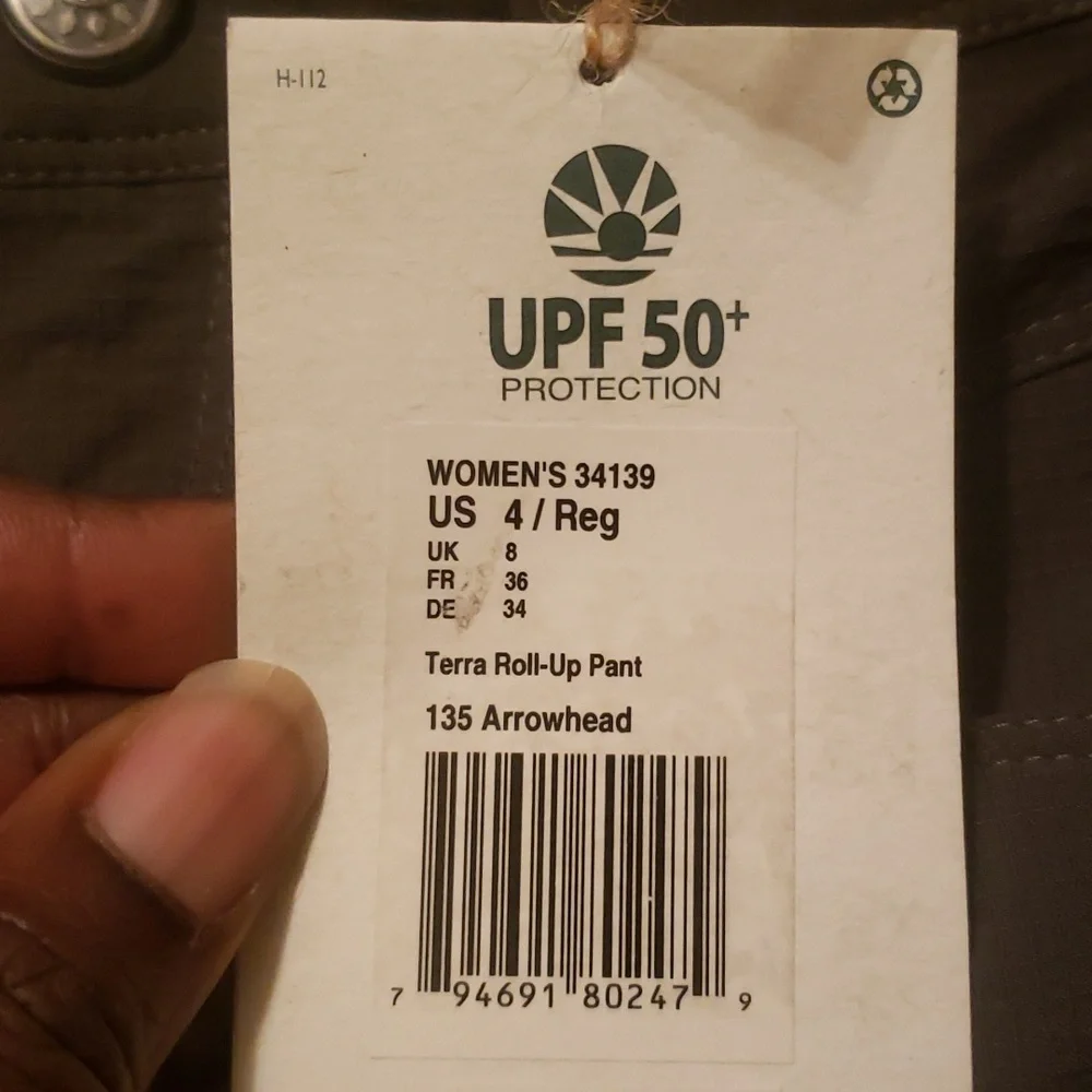 NWT Royal Robbins Women's Terra Roll-Up Pants - Picture 5 of 16